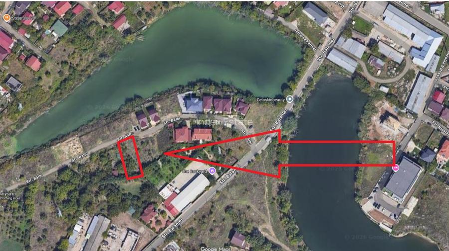 Lot de casa (500 mp) pe str. Baltii - Dobroiesti. Comision 0! - 2