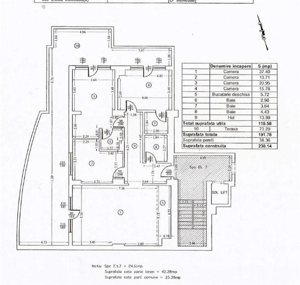 Penthouse 4 camere | Pipera | zona Iancu Nicolae | str. Matei Basarab - 8