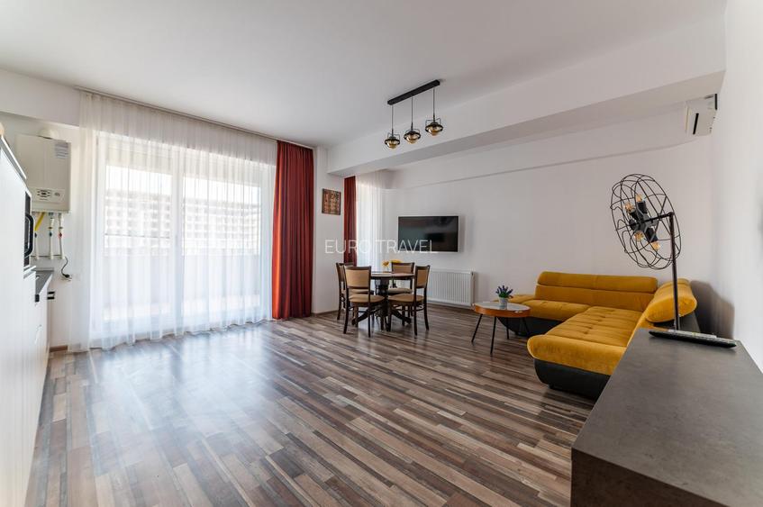 apartament 2 camere, modern, la 100 m de plaja, termen lung, contract , 450 euro - 3