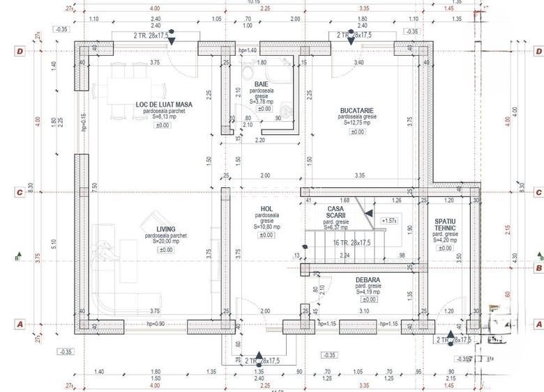 Casa individuala 4 camere 3 bai 280mp teren zona Gusterita - 7