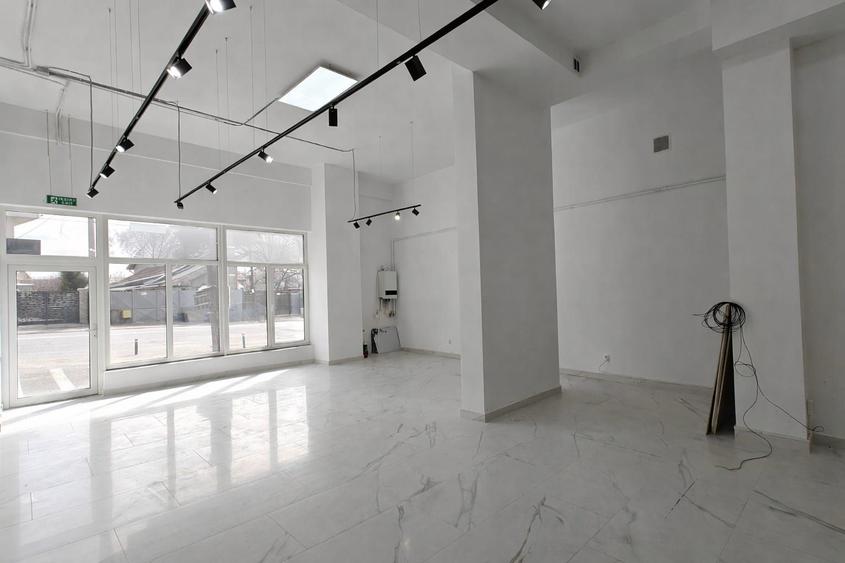Spatiu comercial cu intrare din strada, vad comercial, zona