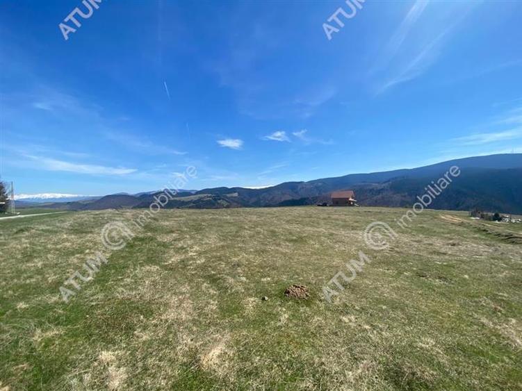 Teren intravilan de 3000 mp cu utiltati si PUZ in Paltinis Judet Sibiu