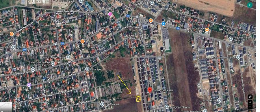 Teren Intravilan 450mp Str Mesteacanuui