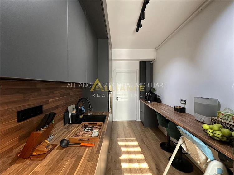 APARTAMENT LUX 2 camere MOBILAT cu GRADINA bloc NOU - 6