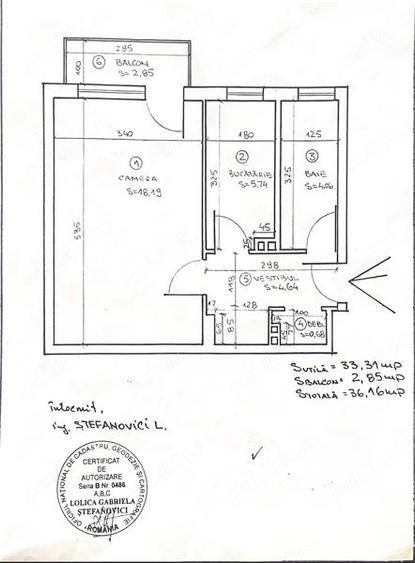 garsoniera - 36 mp - renovata complet - Bd Theodor Pallady - 5