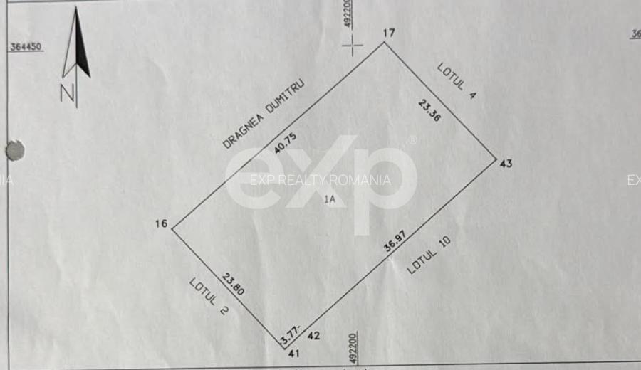 Lot ideal pentru casă – 959 mp, Bradu Central, deschidere 40 m - 3