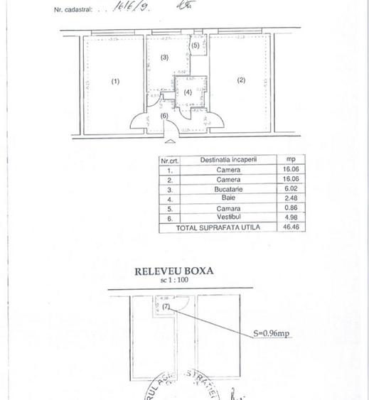 Floreasca, apartament 2 cam, decomandat