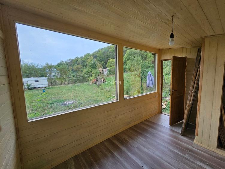 Teren 1000 mp cu tiny house, priveliste spre rau si padure- la 1h30 de Bucuresti - 13
