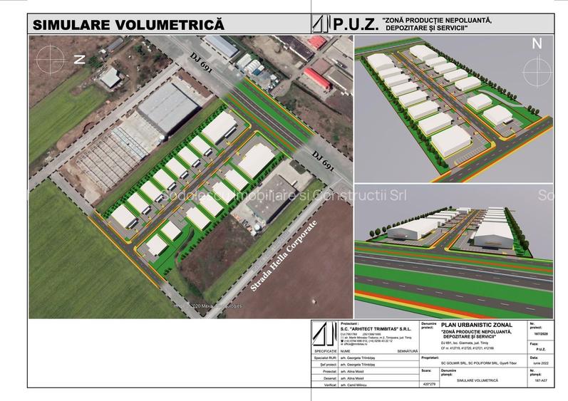 Parcele Industriale DN691 Giarmata | Utilități Incluse - 5