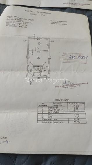 Vanzare apartament central luminos, ideal ptr persoane singure sau cuplu - 11