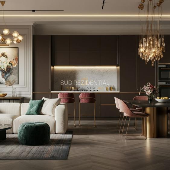 Apartament de vanzare aproape de Marriott - 2 camere moderne - 3