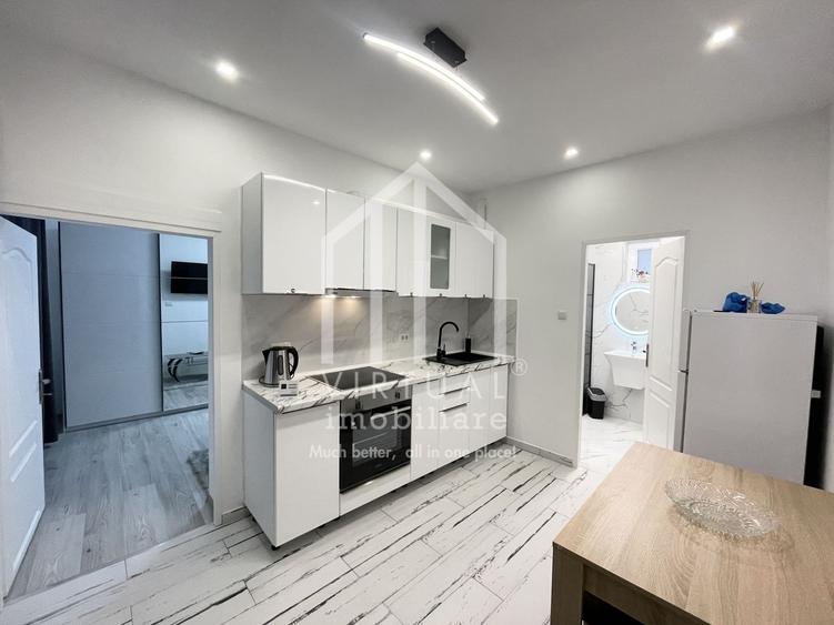 Garsoniera de inchiriat pe str. Cetatii, MODERN, etaj 1