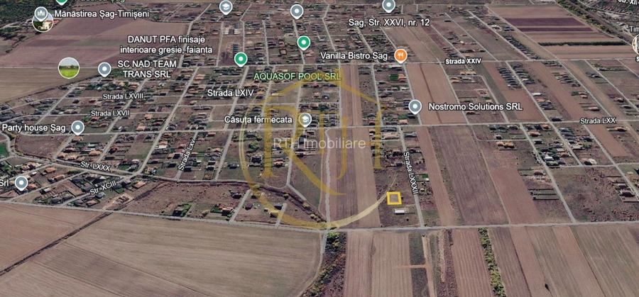 Parcela pentru Duplex sau Casa Individuala, 677mp, Sag-Manastire, 0% Comision - 2
