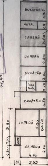 Casa cu teren 840 mp | Zona Dara