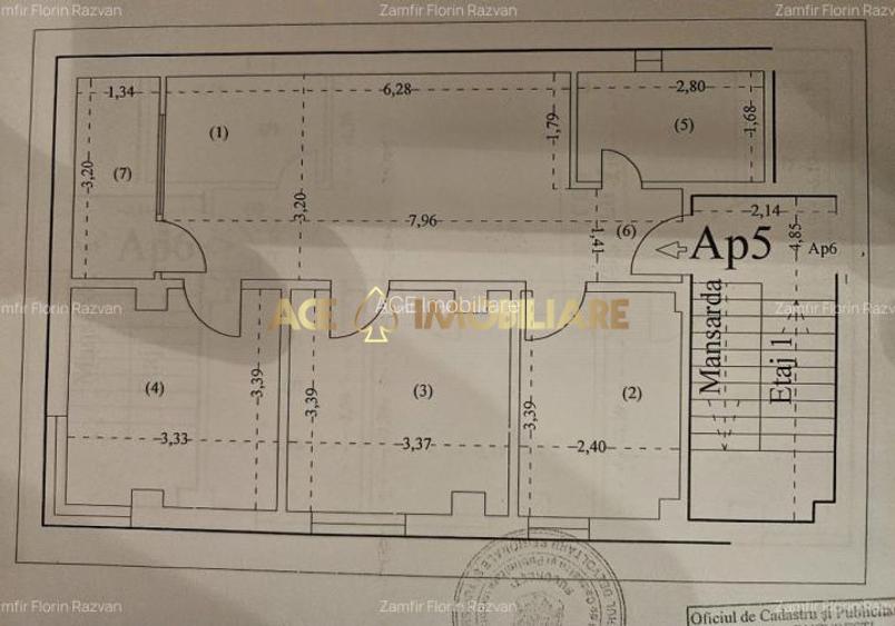 3 Camere de inchiriat | Damaroaia | Mobilat-Utilat | Centrala - 11