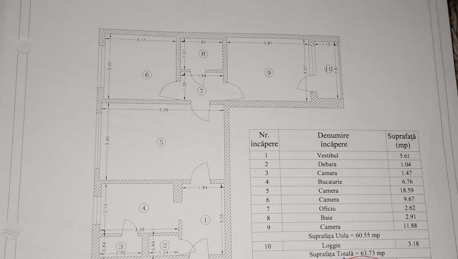 3 camere Drumul Taberei metrou Răul Doamnei