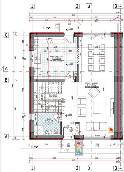 Casa Stil Mediteranean/ Zona Trapezului