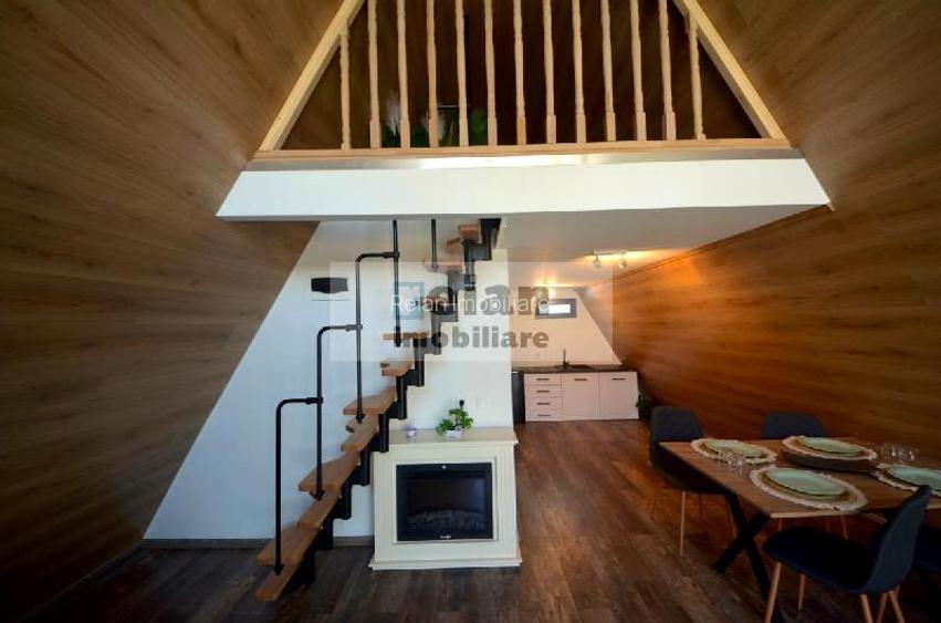 Gruiu, Complex Turistic De Vânzare, 4 Cabane A-frame, Piscină, Spatiu - 15