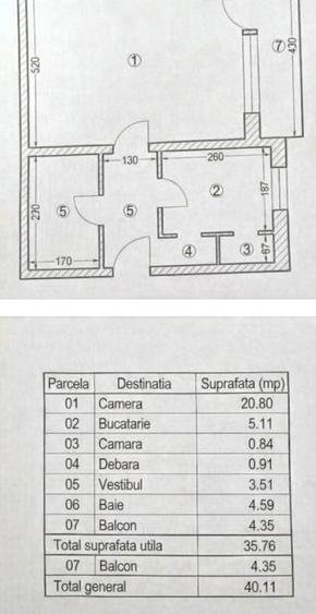 Vanzare Garsoniera Vitan Mall-Dristor 40 mp