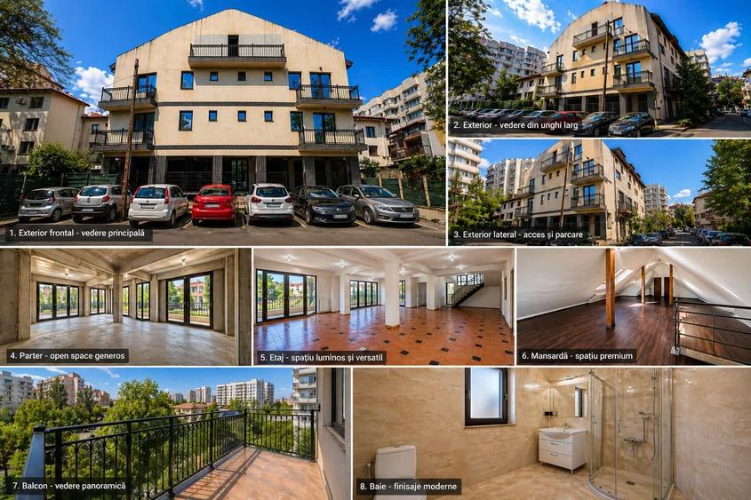 CLĂDIRE NOUĂ PREMIUM | 576 MPU,BIROURI,CLINICA,AIRBNB