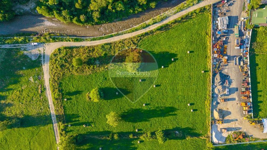 Teren intravilan 7.660 mp lângă Bran, panoramă 360°, comision 0%