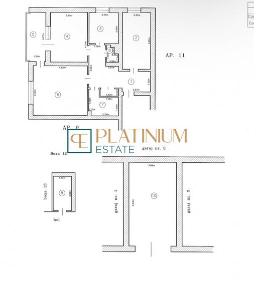 P4975 Apartament DECOMANDAT cu 3 camere zona Neptun, GARAJ sub BLOC, CENTRALA