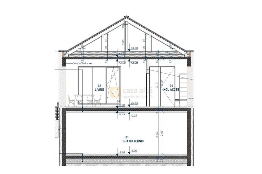 Sararie - vis-a-vis de Exclusive, teren 239mp cu autorizatie casa D+P
