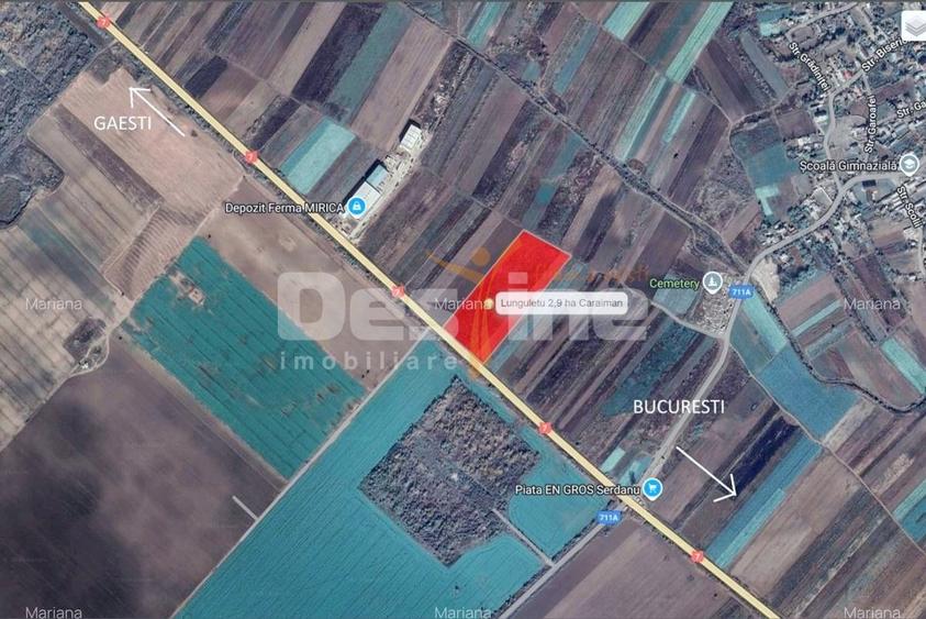 Teren intravilan, 5 loturi compacte in St de 28.331, Lunguletu, DB
