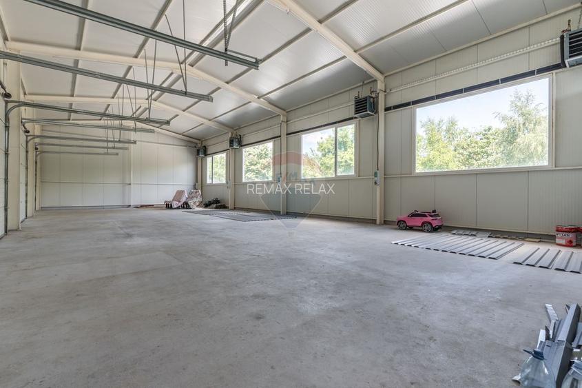 Hală Nouă de Închiriat cu 220mp - la strada principală - Dancu, Iași - 4