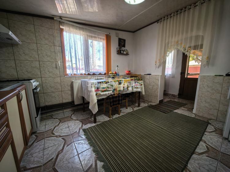 Casă 4 camere 90 mp mobilată + beci, anexe și 720 mp curte - 13