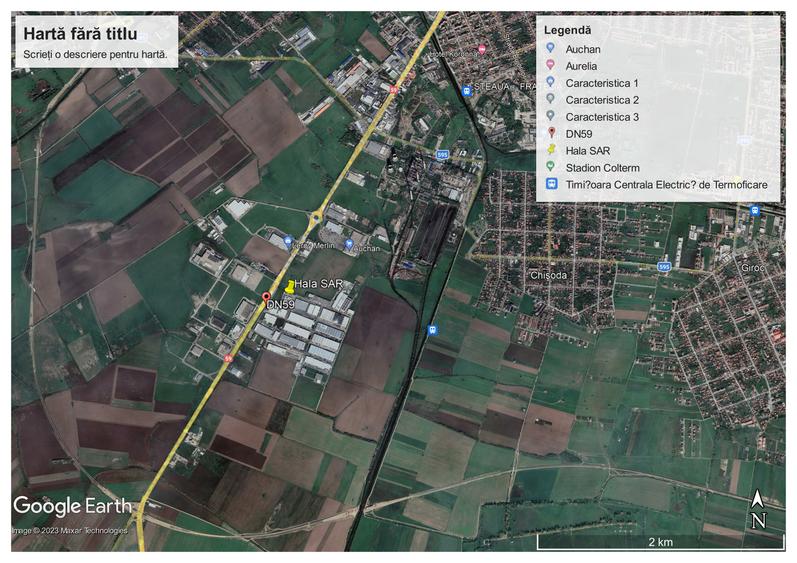 🏭 Hala 5.184 mp; teren 10.636 mp, Calea Sagului Vis-a-vis de Metro Sagului
