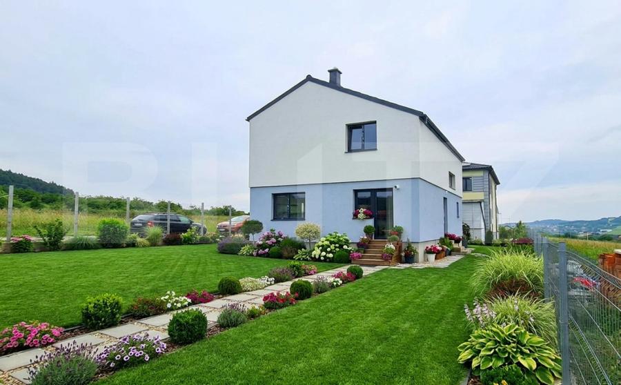 Reducere de pret!Casa individuala 120 mp utili, 4 camere, 500 mp teren, Chinteni