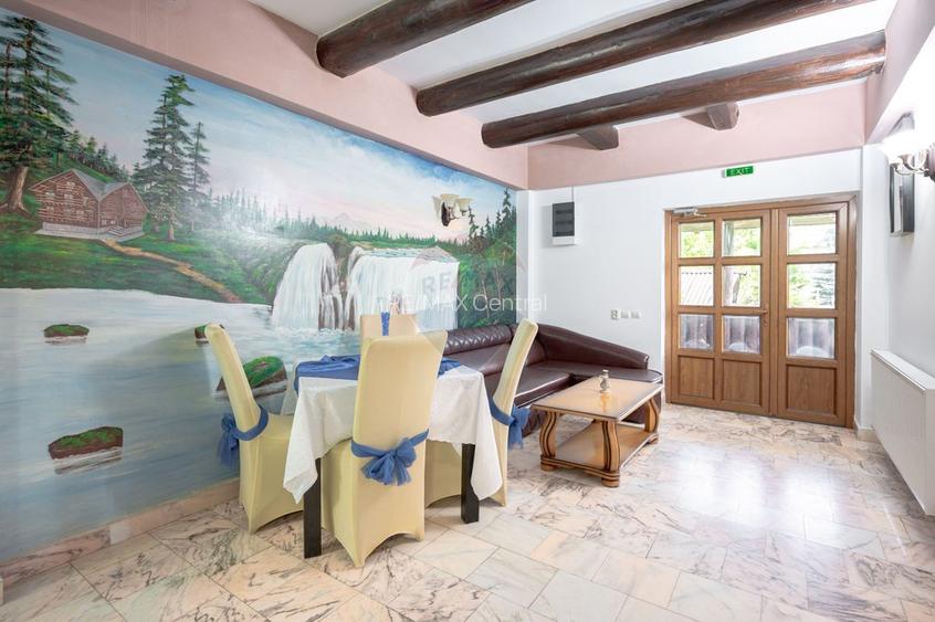 Cabană turistică, 12 camere cu restaurant, bucătărie + sală evenimente - 10