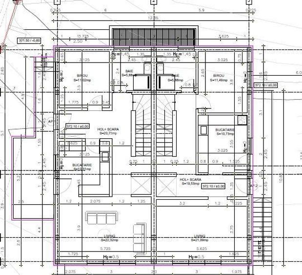 Casa noua , D+P+E+M, cu 5 camere, garaj dublu, in Dambu Rotund! - 14