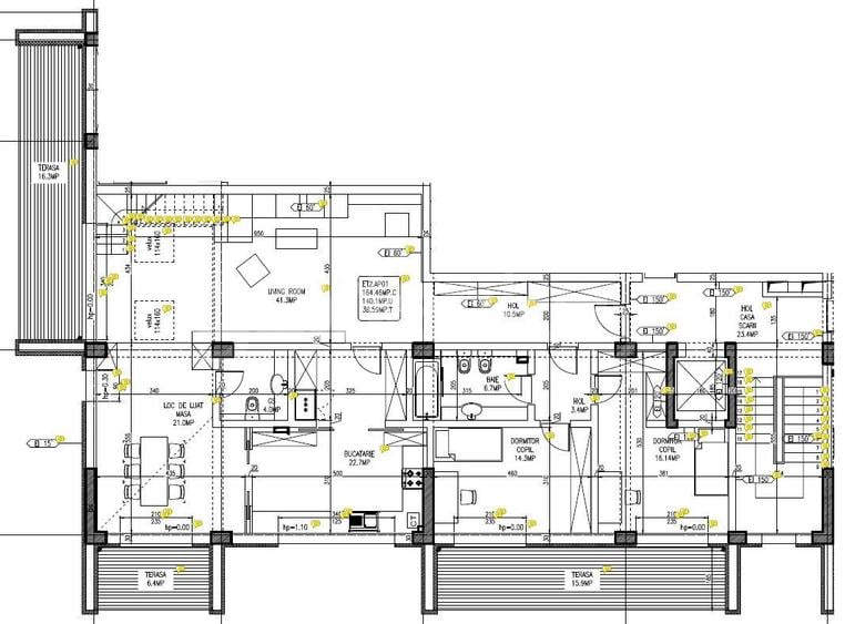 Apartament duplex spatios cu 4 camere | vedere padure | 3 garaje - 1