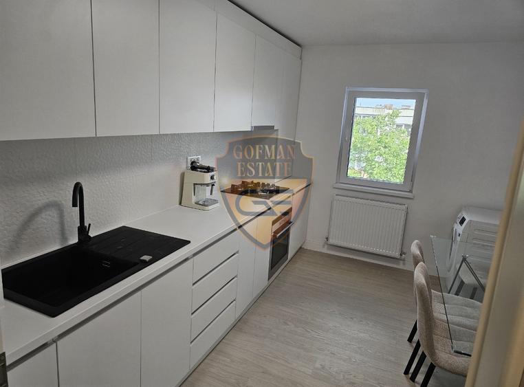 4 camere, Tomis III Soveja, NOU Prima Inchiriere 2 bai, 2 balcoane, gaze, et 3/4