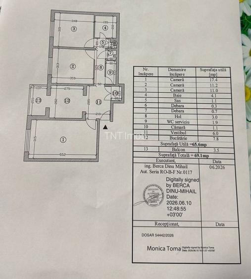 Apartament 3 camere Militari Gorjului, 5 minute de metrou, comision 0 ! - 1