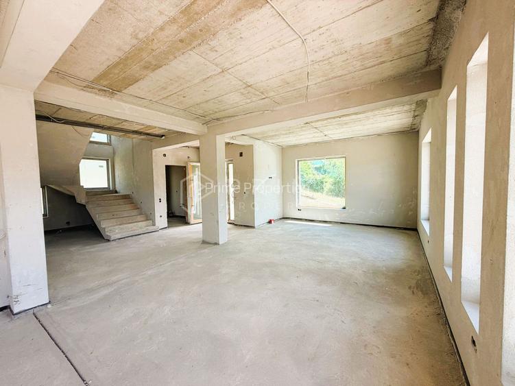 Casă nouă cu arhitectură mediteraneană | Semifinisată | 150 mp utili - 5