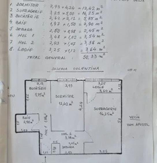Obor Metrou-soseaua Colentina-apartament 2 camere - 9