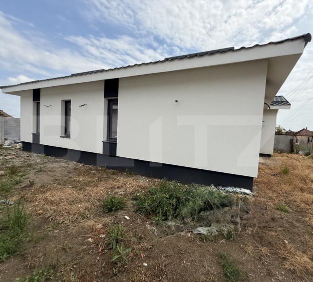 Casă semifinisată 4 camere, 105 mp, zona Odoreu