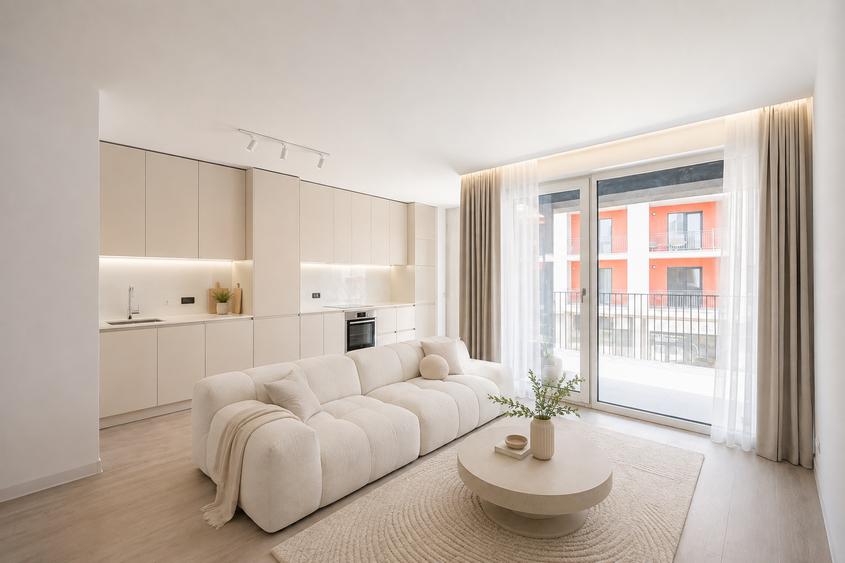 Sunbelt by Sevil | 2 camere | 54,40 mp | 14,15 mp terasă | Parcare subterană