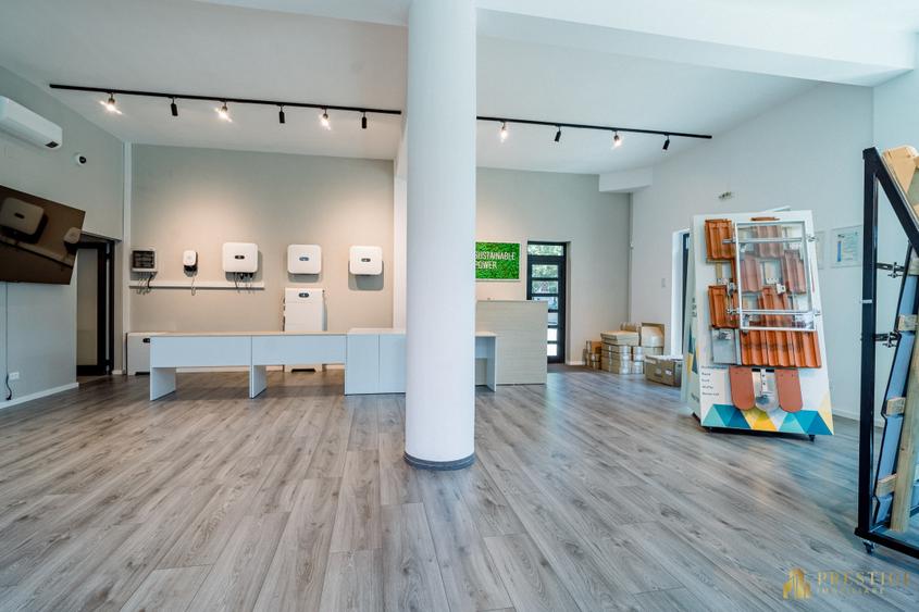 Spatiu comercial premium cu garaj de inchiriat pe str. Nufarului