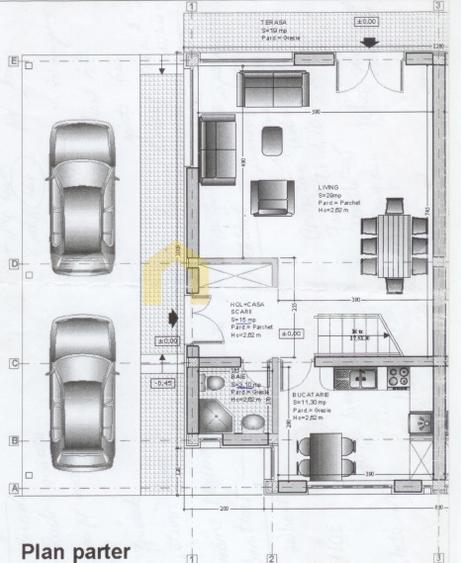 Duplex de vânzare | SU 124 mp | Florești, zona Urban