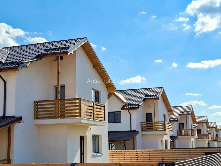 Sabareni Vila P+1, 425 mp teren,padure, terasa+pivnita, Clasa energetica A - 16