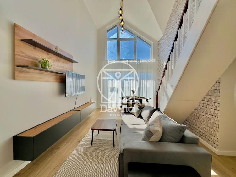 Penthouse 4 camere-mobilat, intabulat, mutare imediat, aer conditionat