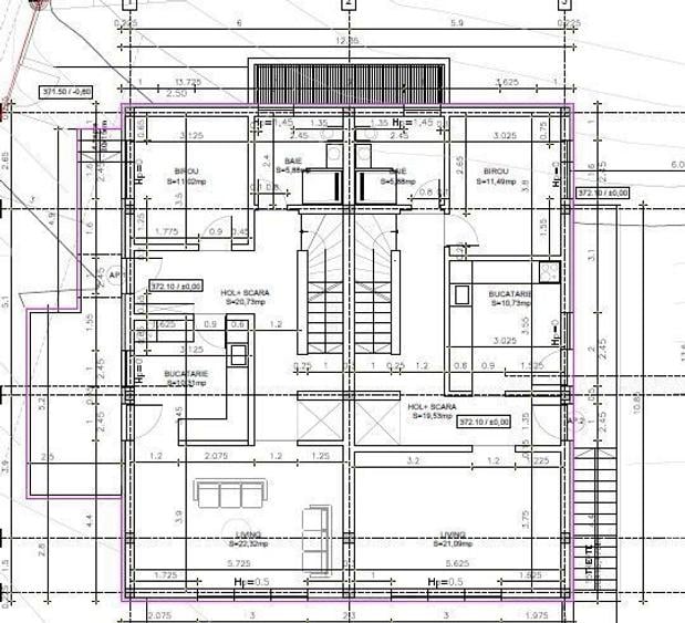 Casa noua , D+P+E+M, cu 5 camere, garaj dublu, in Dambu Rotund!
