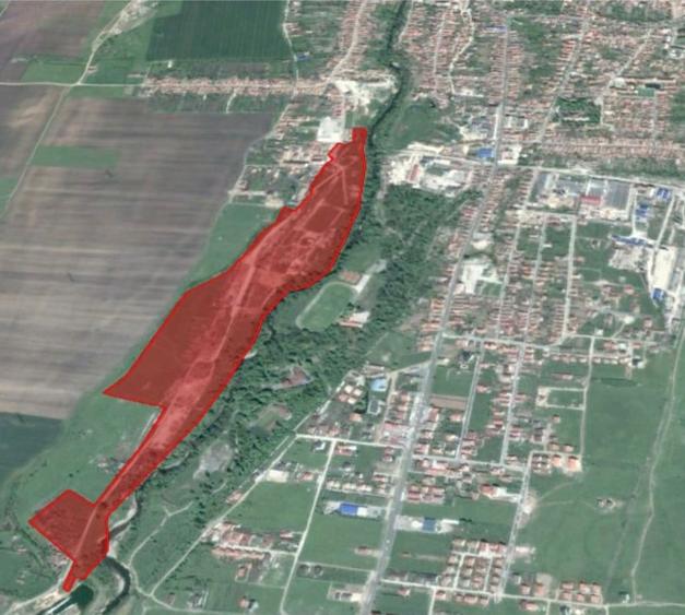 Teren intravilan de vanzare in Sebes str. Mircea cel Mare nr. 109