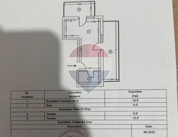 Garsoniera de vanzare Otopeni Str Oasului Centura Bucuresti