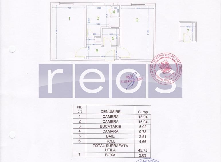 DE VANZARE 2 CAMERE  FLOREASCA - BARBU VACARESCU | DECOMANDAT | BOXA - 1