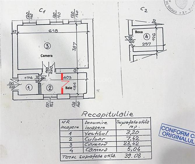 Vanzare garsoniera renovata 2025, in Vila, Mantuleasa - 5